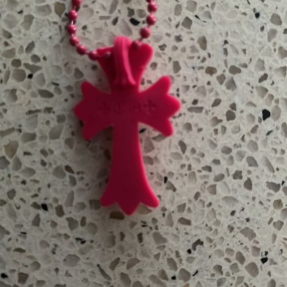 Chrome Hearts Silicone Necklace (PINK) 20th anniversary Tokyo edition - Picture 4 of 4